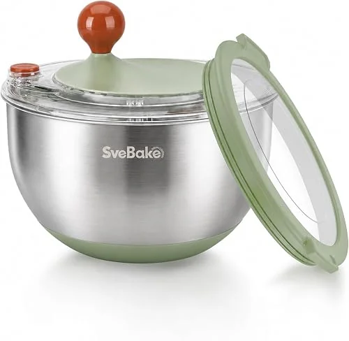svebake 5 quart large salad spinner